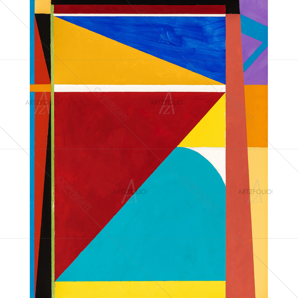 Geometric Abstraction D21 — Abstract custom art by ArtzFolio