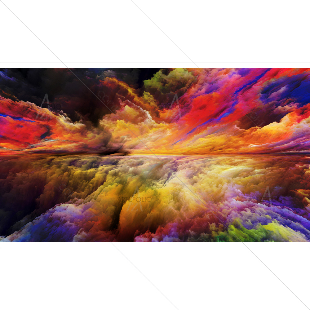 Abstract Colours D19 — custom-size art design 5014205