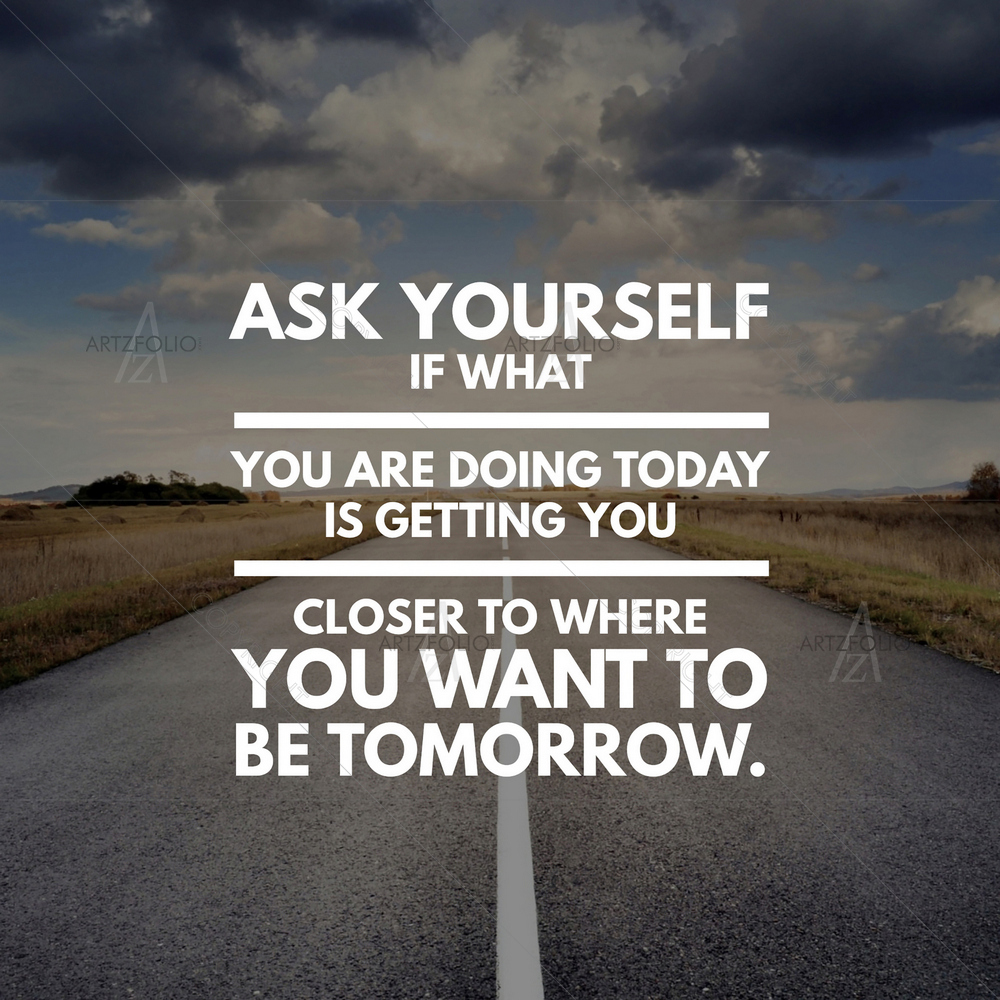 Life Motivational Quote D2 — custom-size art design 5014208