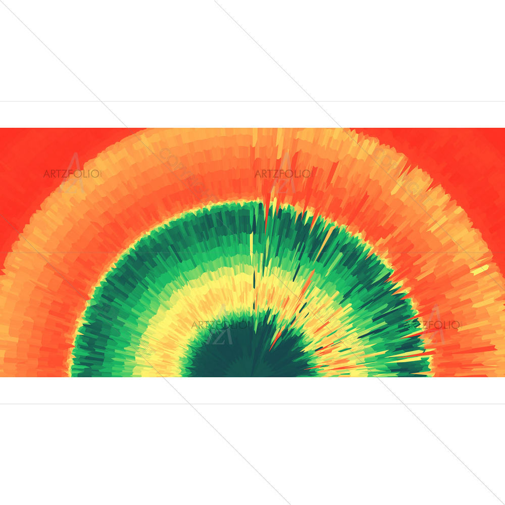 Abstract Radical Rays — Abstract custom art by ArtzFolio