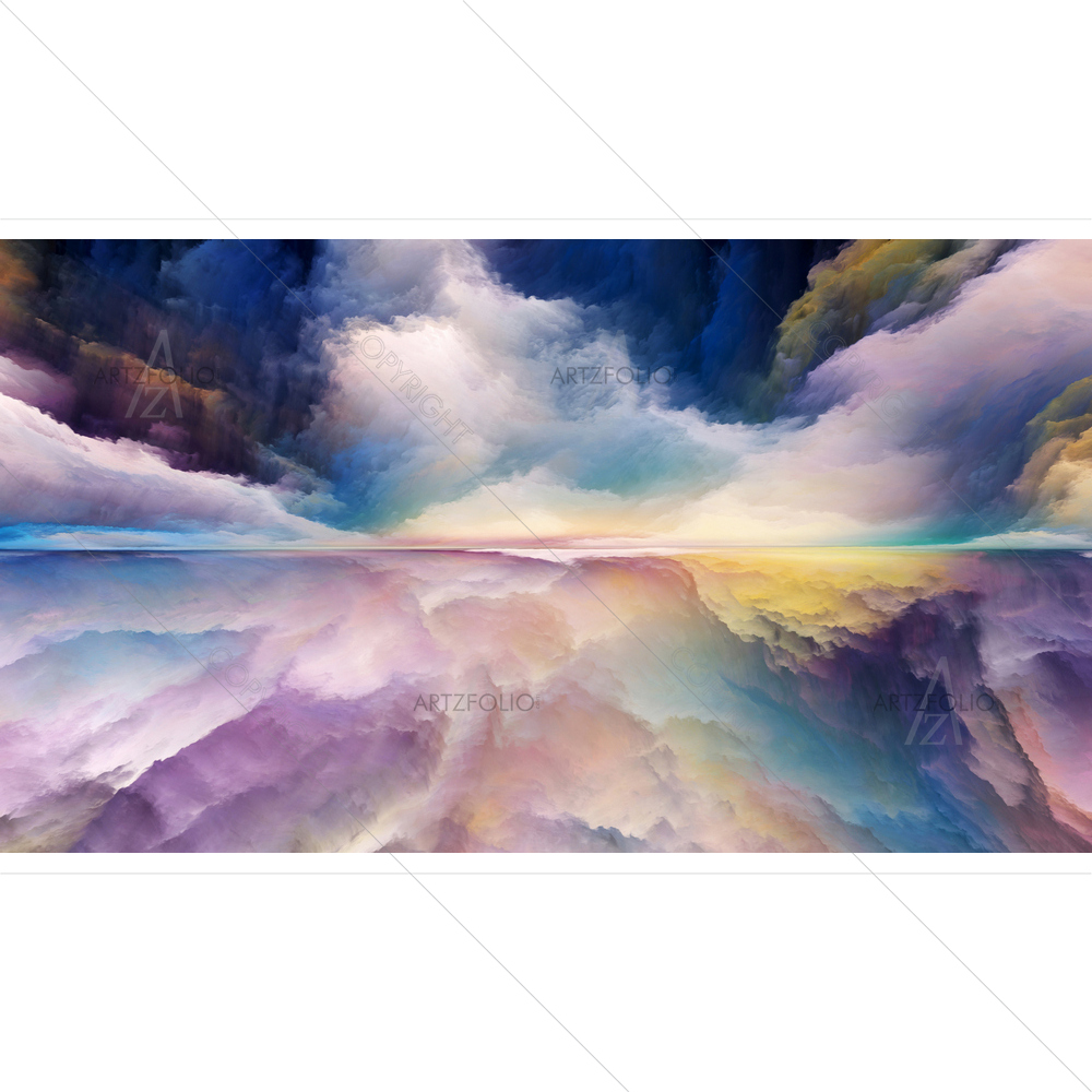 Abstract Colours D21 — custom-size art design 5014243