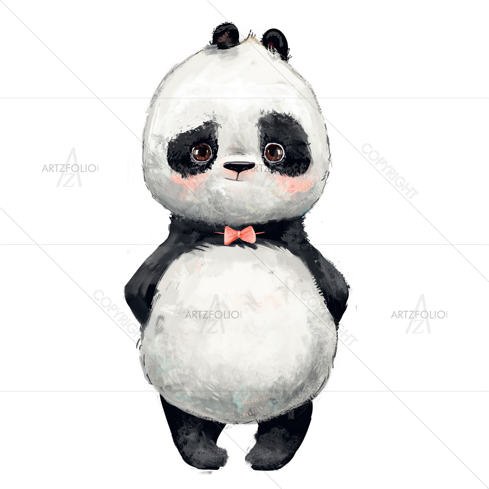 Little Panda — Animals custom art by ArtzFolio