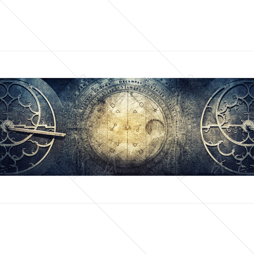 Ancient Astronomical Instruments Image — custom-size art design 5014310