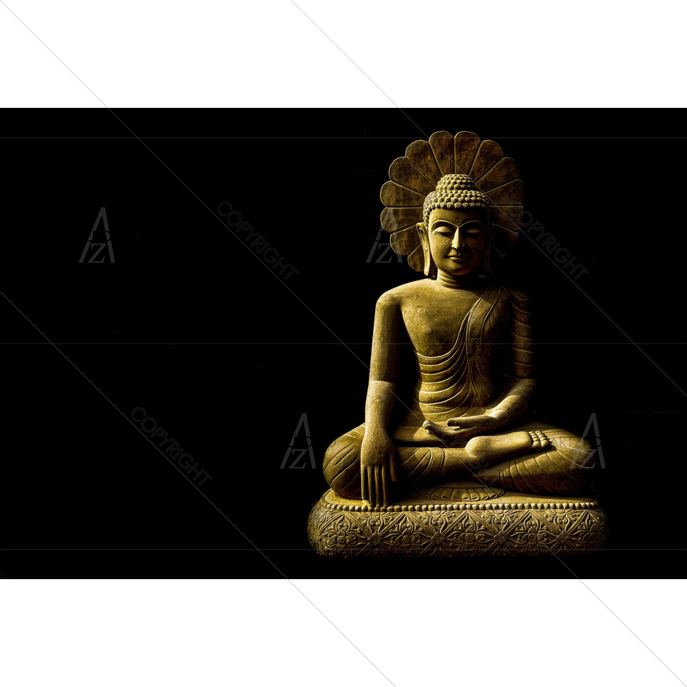 Lord Buddha Meditating — custom-size art design 5014320
