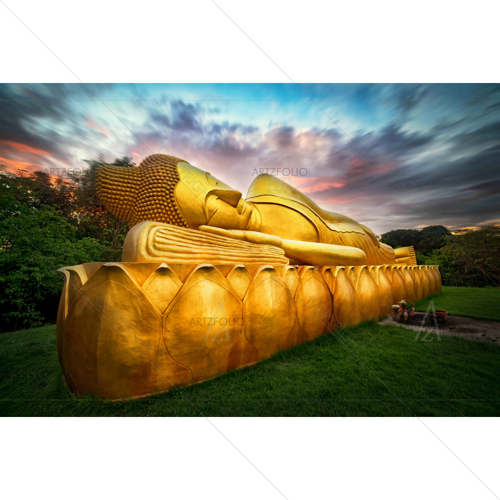 Lord Buddha Sleeping — custom-size art design 5014324