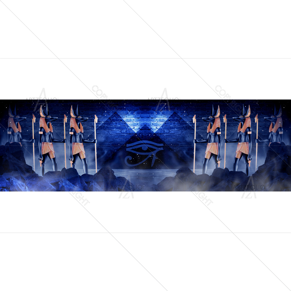 God of Death Anubis of Ancient Egypt D2 — custom-size art design 5014350
