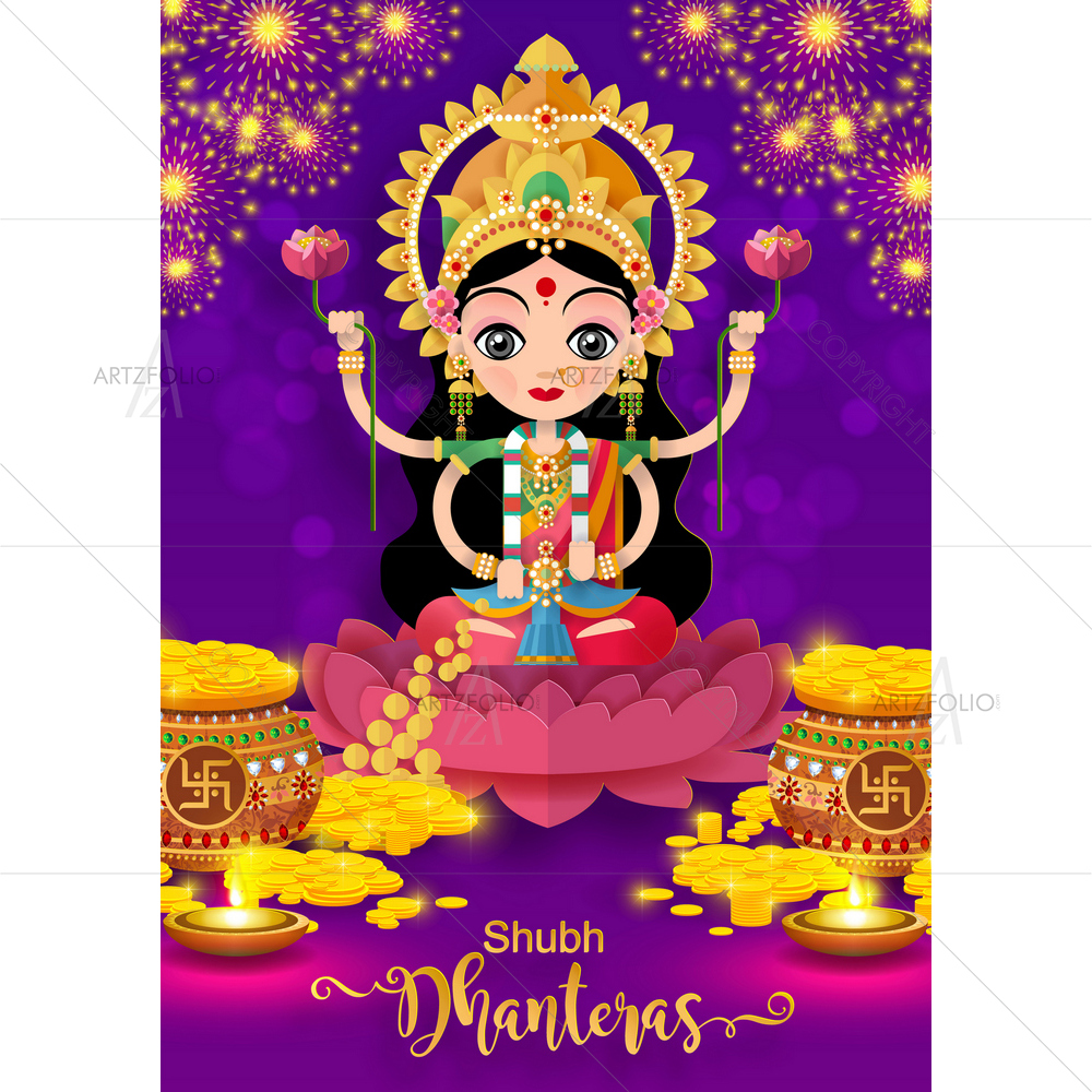Happy Diwali D3 — custom-size art design 5014355
