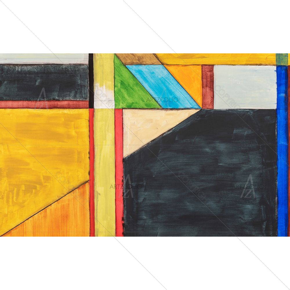 Geometric Abstraction D23 — custom-size art design 5014359