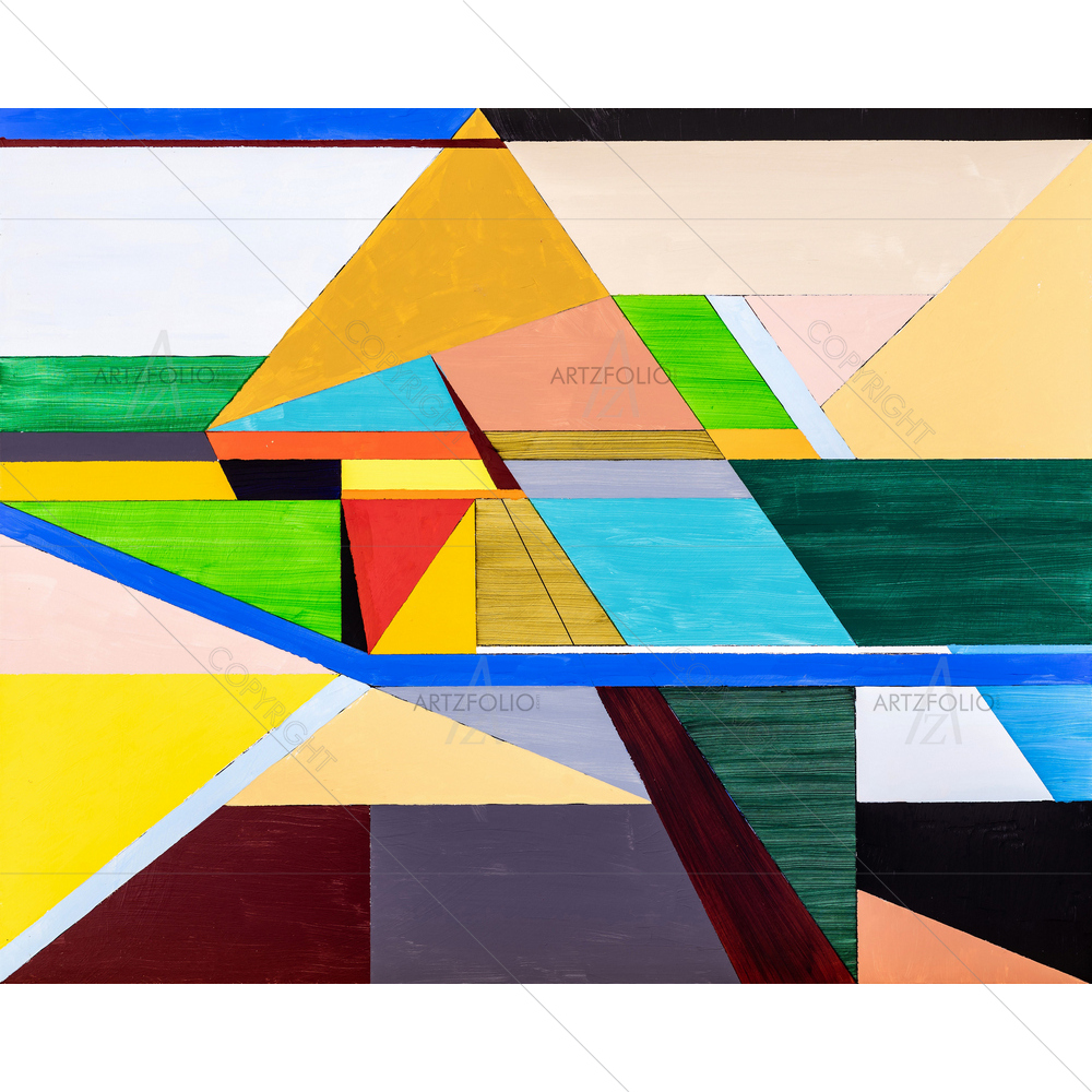 Geometric Abstraction D24 — custom-size art design 5014362