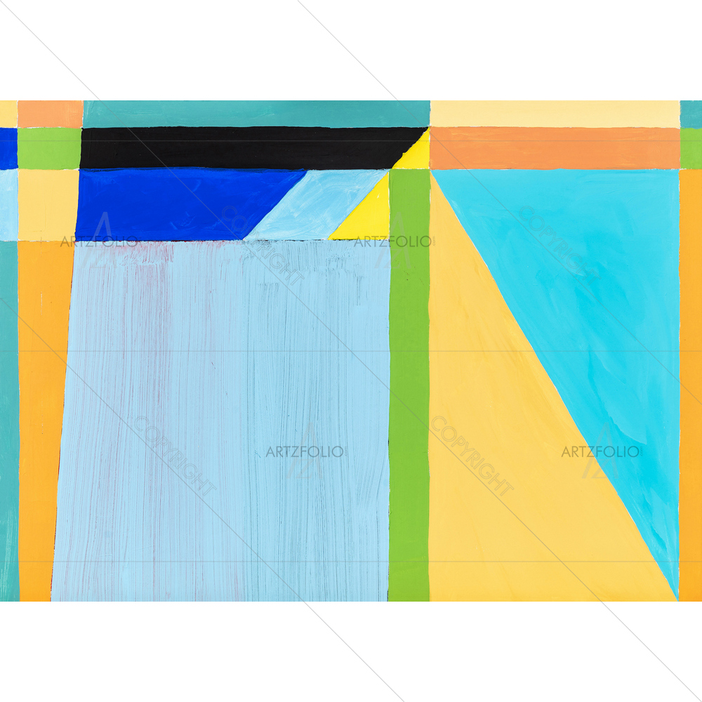 Geometric Abstraction D25 — custom-size art design 5014364