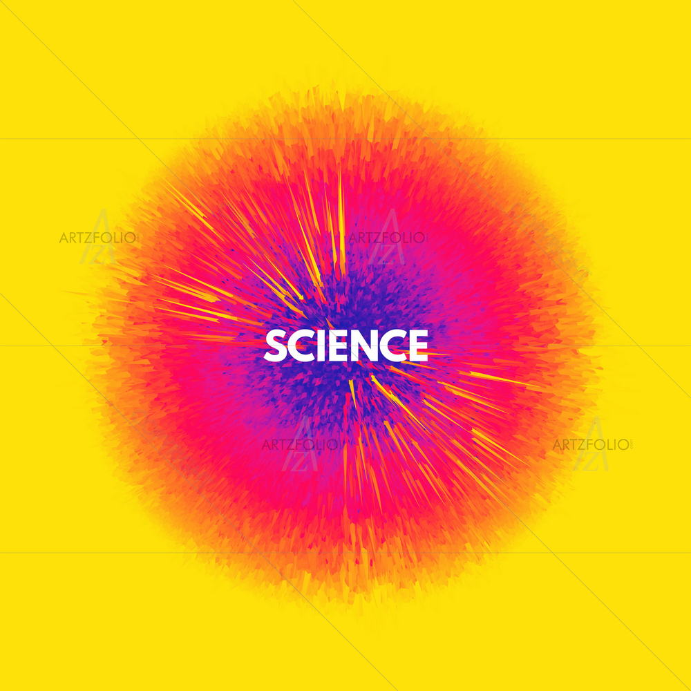 Abstract Chemistry & Science — Abstract custom art by ArtzFolio