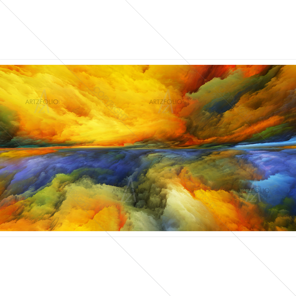 Abstract Colours D26 — Devotional custom art by ArtzFolio