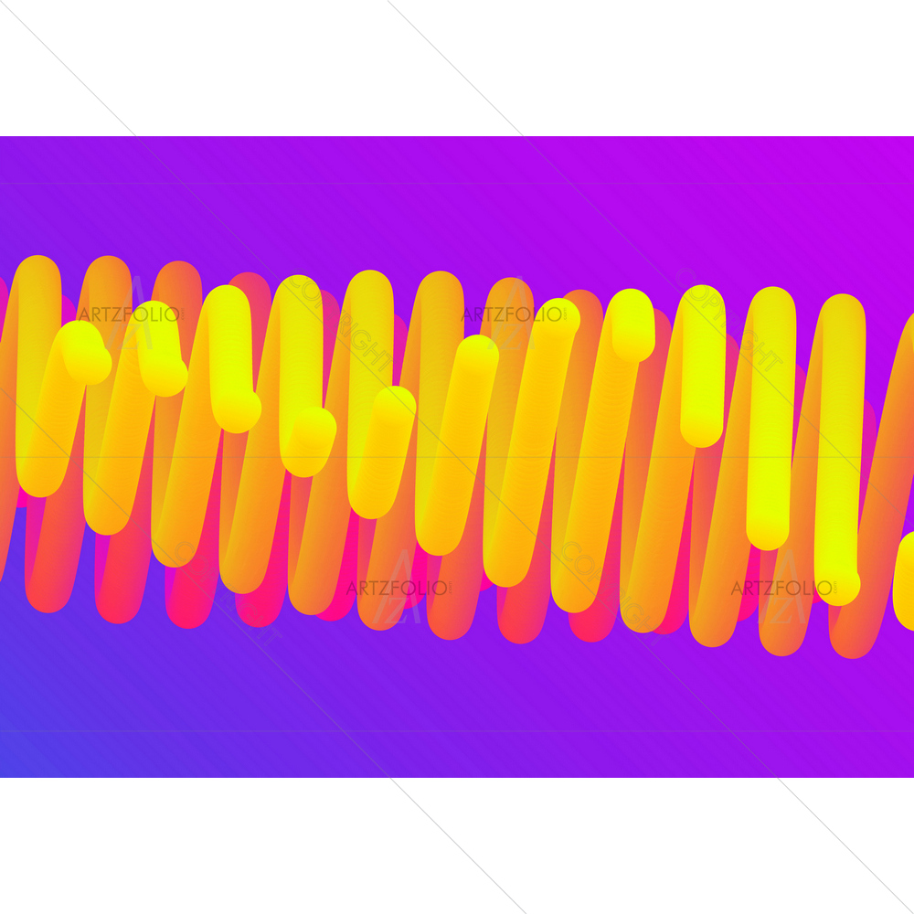 Abstract Waves D11 — custom-size art design 5014443