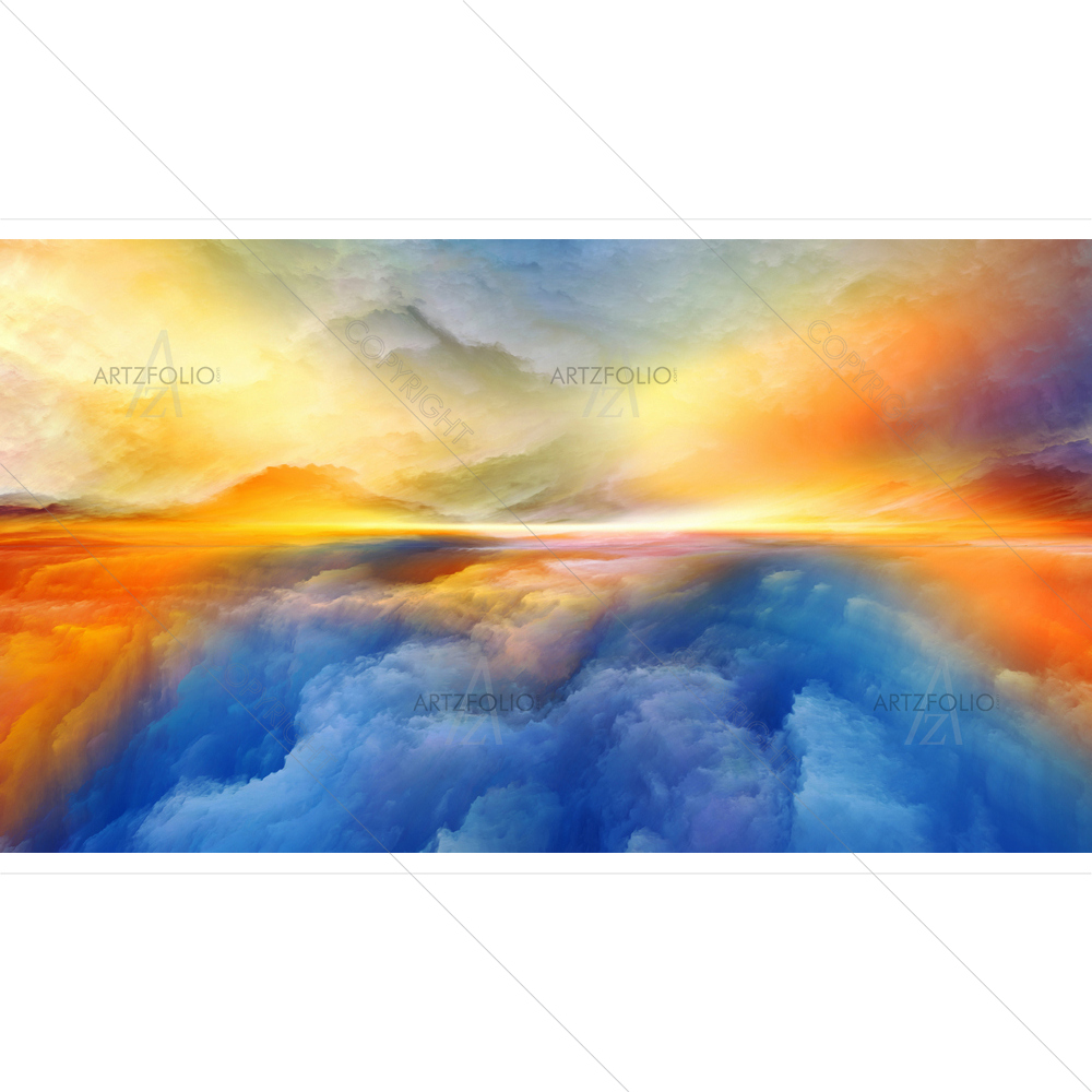 Abstract Colours D27 — Devotional custom art by ArtzFolio