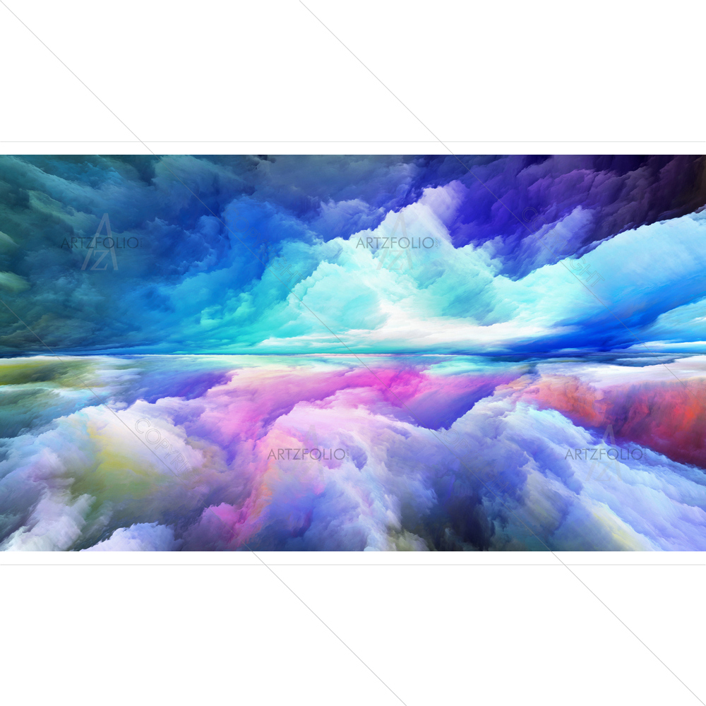 Abstract Colours D29 — Devotional custom art by ArtzFolio