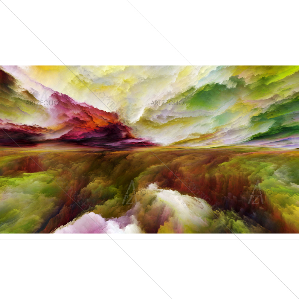 Abstract Colours D30 — custom-size art design 5014453