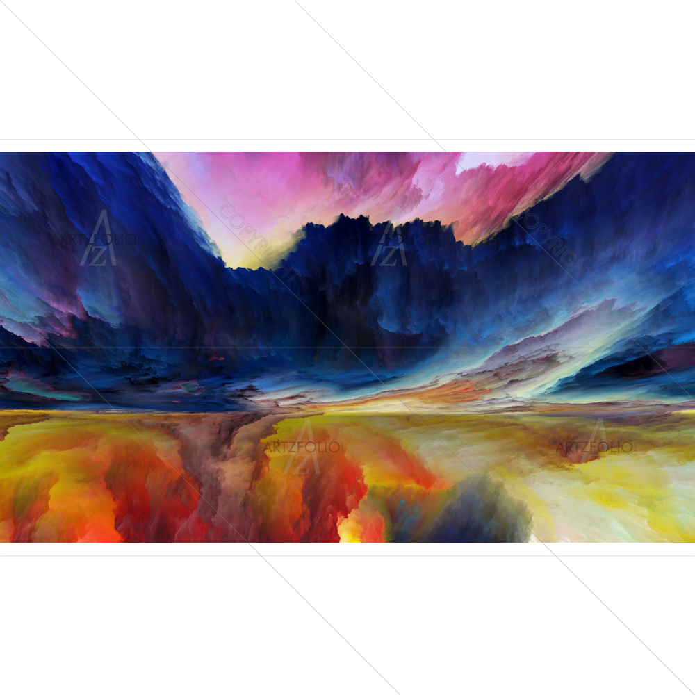 Abstract Colours D31 — custom-size art design 5014454