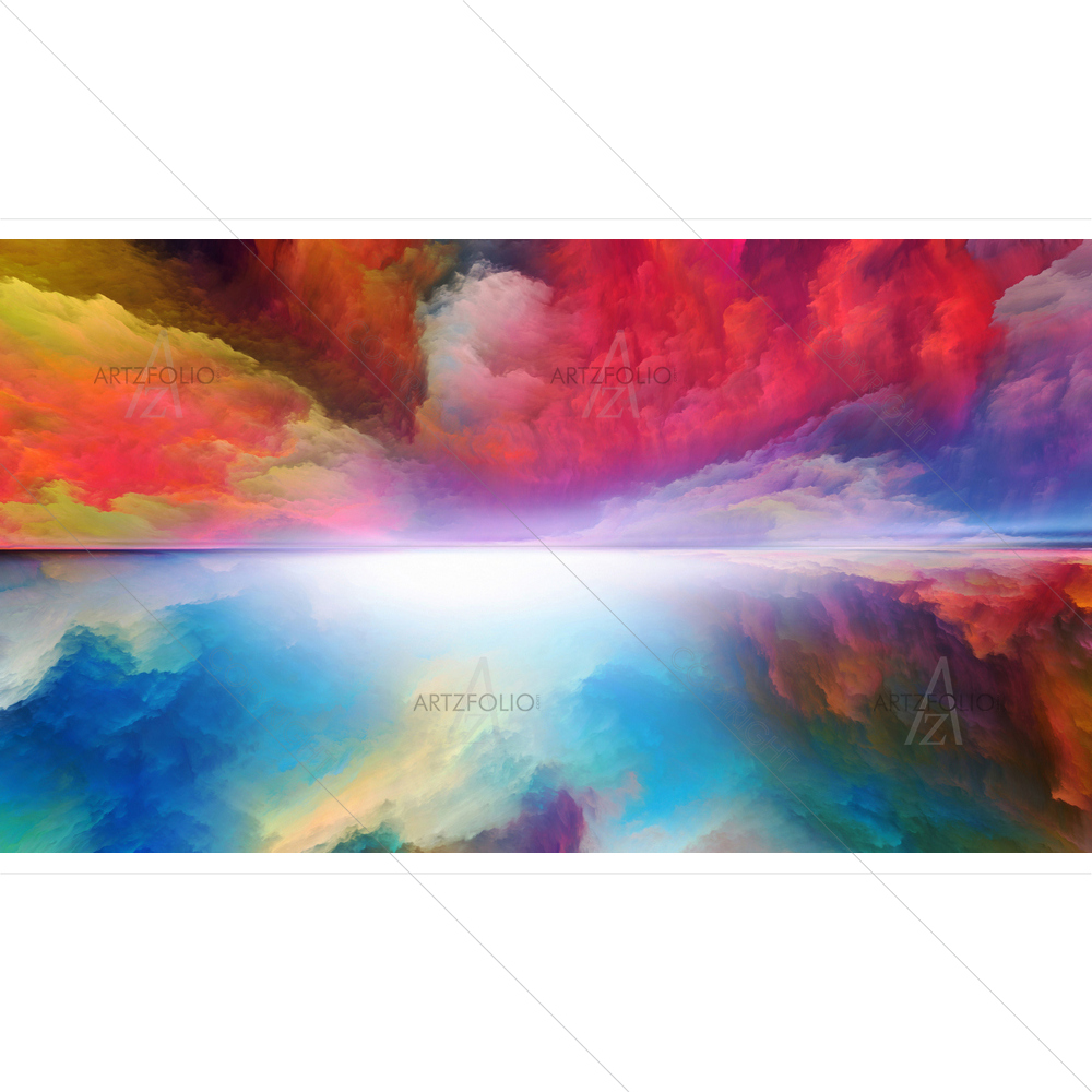Abstract Colours D35 — custom-size art design 5014458