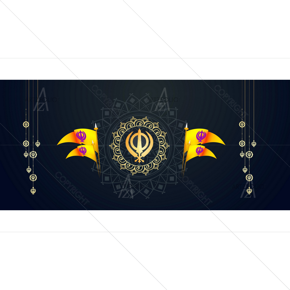 Guru Nanak Jayanti D2 — custom-size art design 5014478