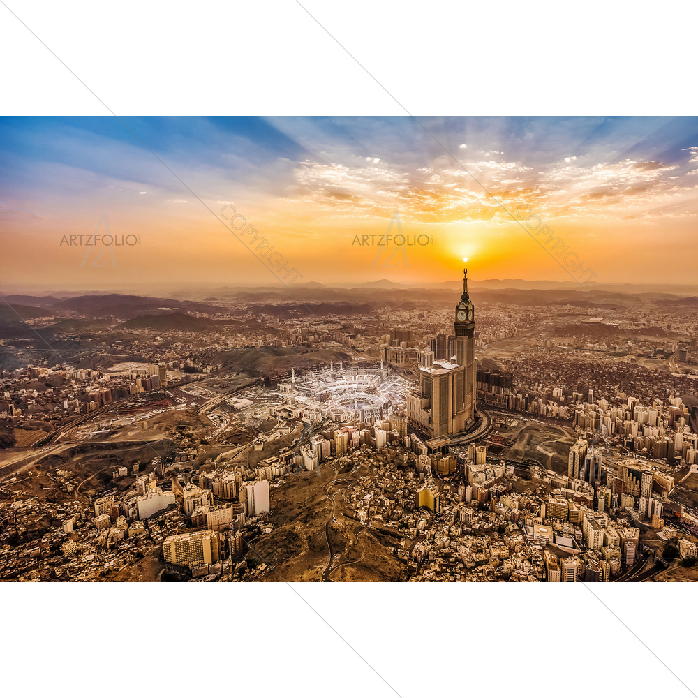 Makkah- Islamic Hajj — custom-size art design 5014513