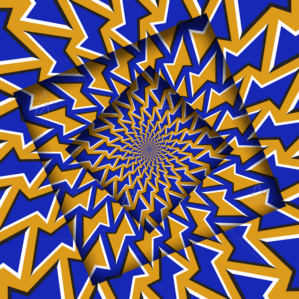 3D Abstract Spiral Pattern D1 — custom-size art design 5014559