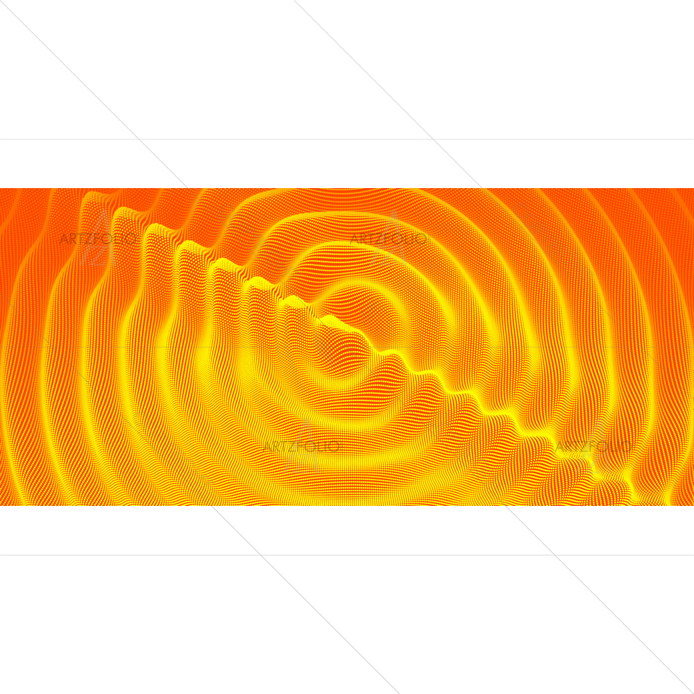 3D Abstract Wavy Pattern D11 — custom-size art design 5014568