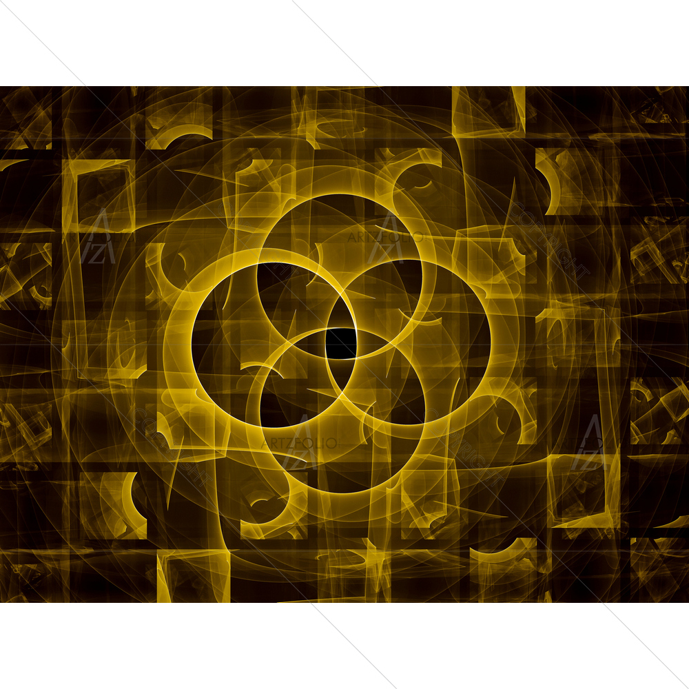 3D Abstract Fractal Colors — Abstract custom art by ArtzFolio