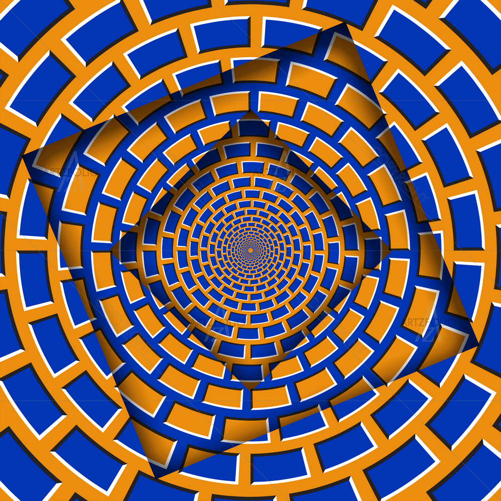 3D Abstract Spiral Pattern D2 — Abstract custom art by ArtzFolio