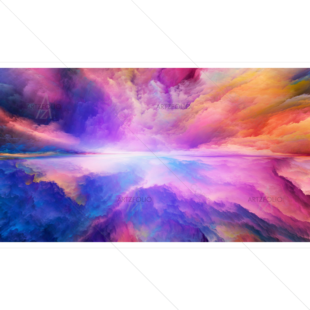 Abstract Colors D7 — custom-size art design 5014585
