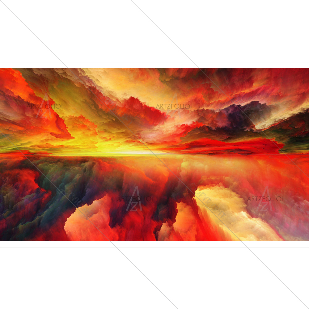 Abstract Colors D8 — custom-size art design 5014586