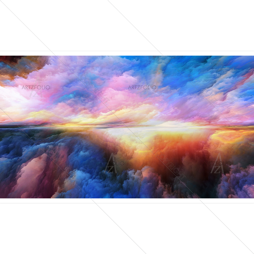Abstract Colours D36 — custom-size art design 5014633