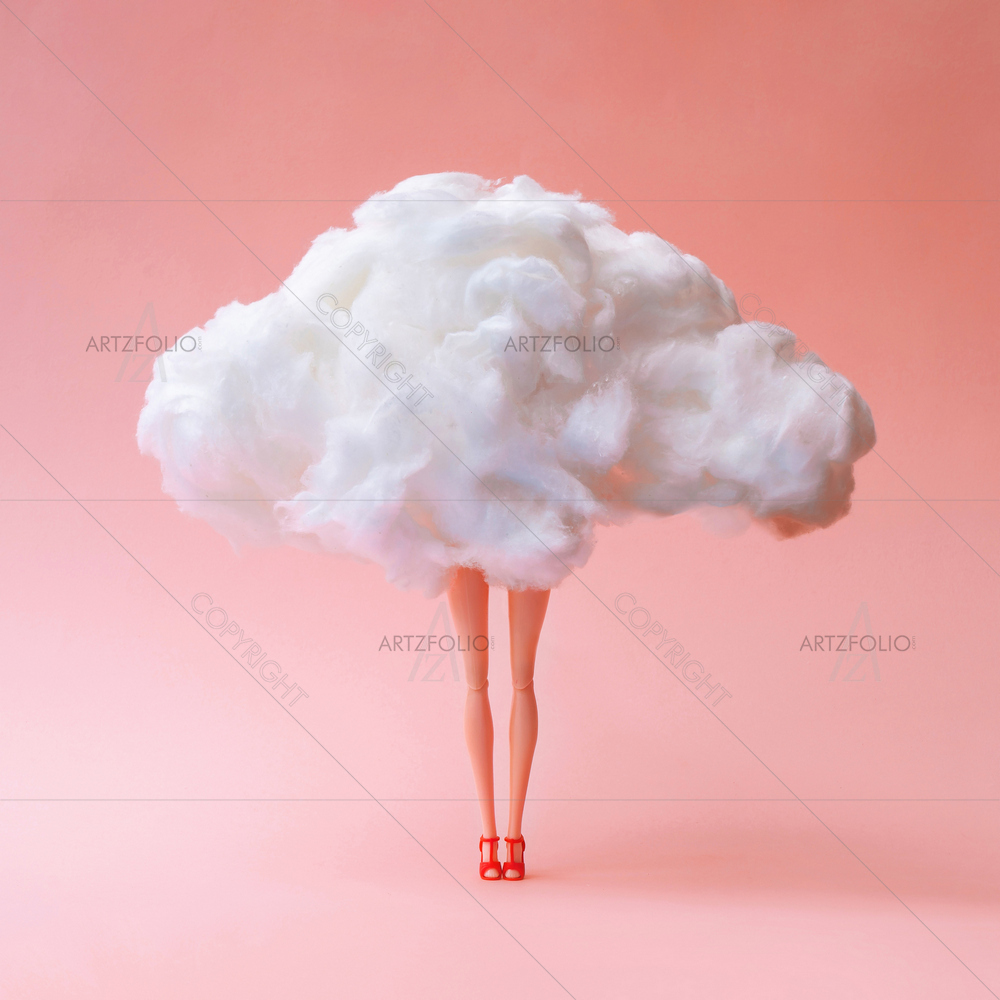 Head In The Clouds — custom-size art design 5014638