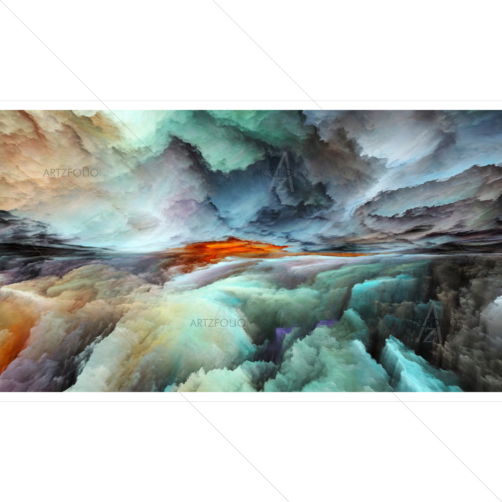 Abstract Colours D37 — custom-size art design 5014658
