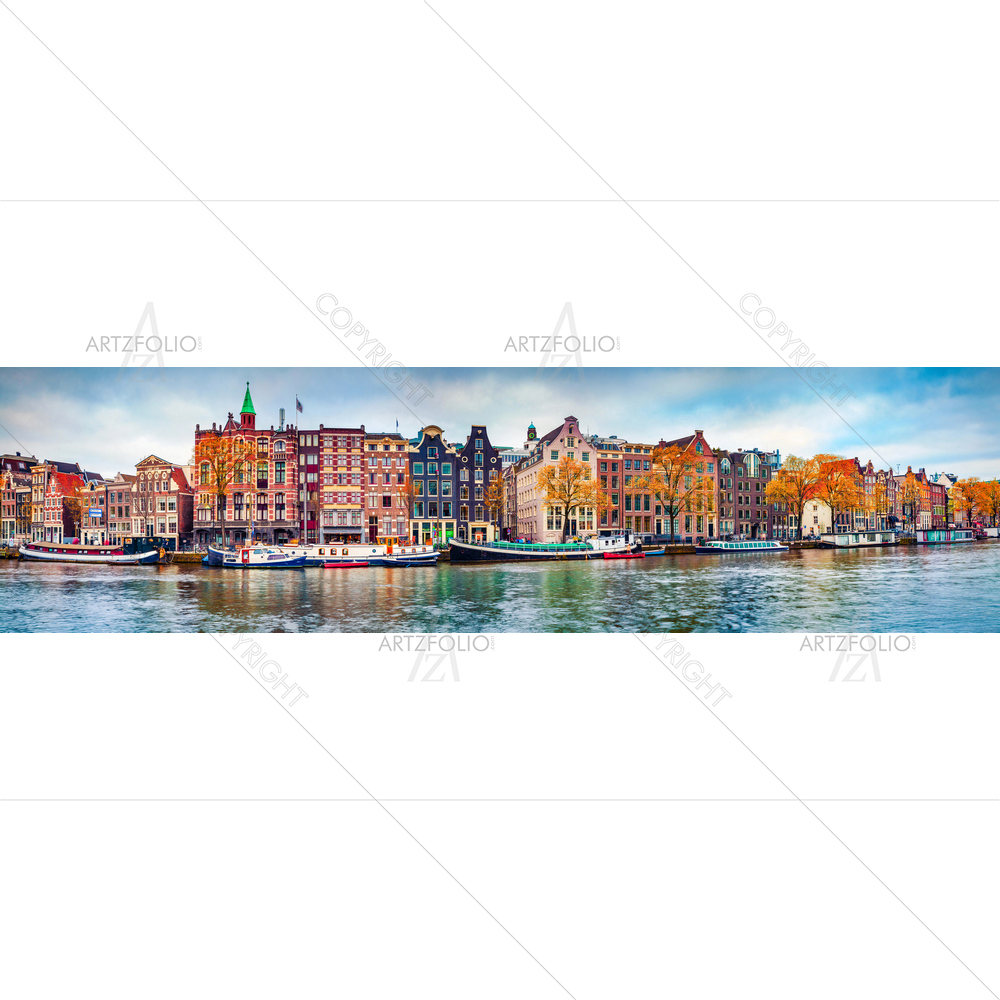 Panoramic Autumn, Amsterdam — Devotional custom art by ArtzFolio