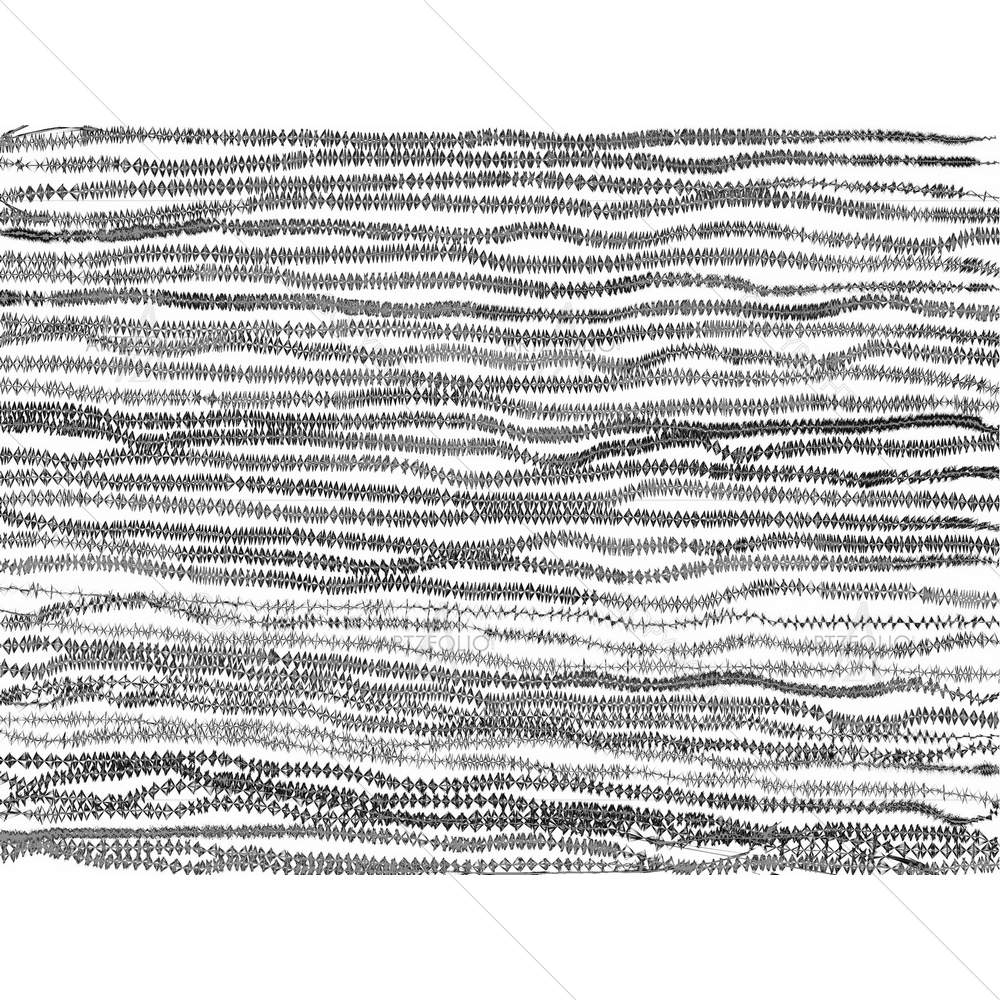 Abstract Black & White Pattern D4 — Abstract custom art by ArtzFolio