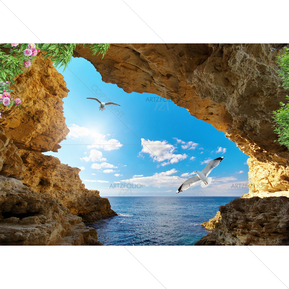 3D Sea Bird — custom-size art design 5014783
