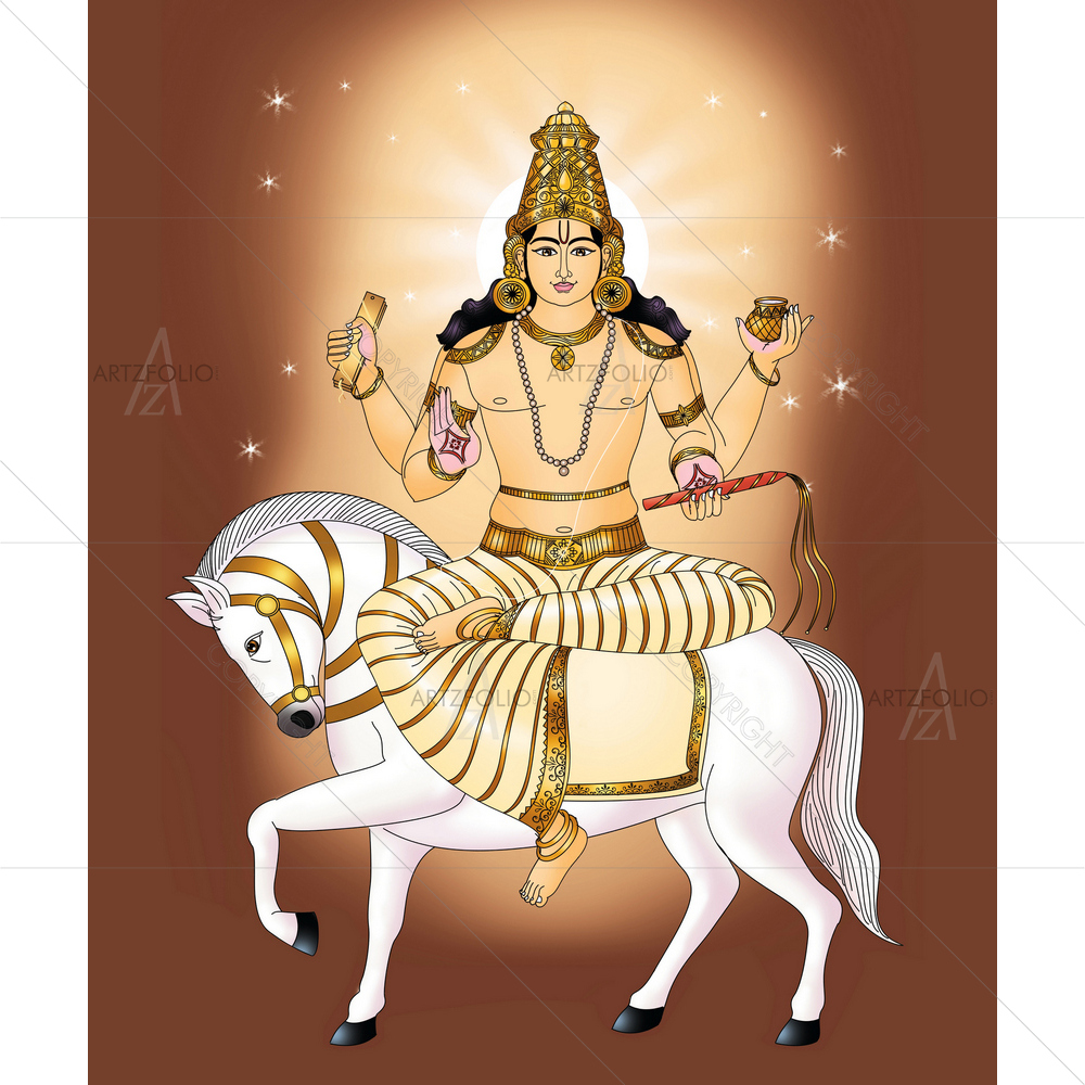 Astronomical Body Shukra — custom-size art design 5014824
