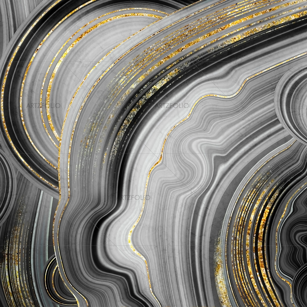 Abstract Stone Texture Art — Fluid marble custom art by ArtzFolio