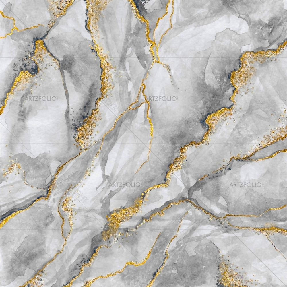 White Marble Fashion — Fluid marble custom art by ArtzFolio