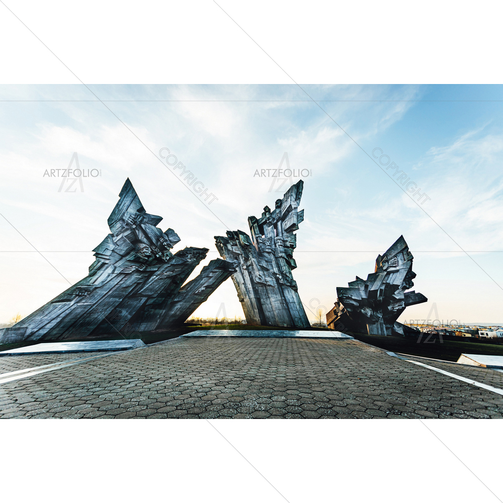 Ninth Fort, Kaunas, Lithuania — Abstract custom art by ArtzFolio