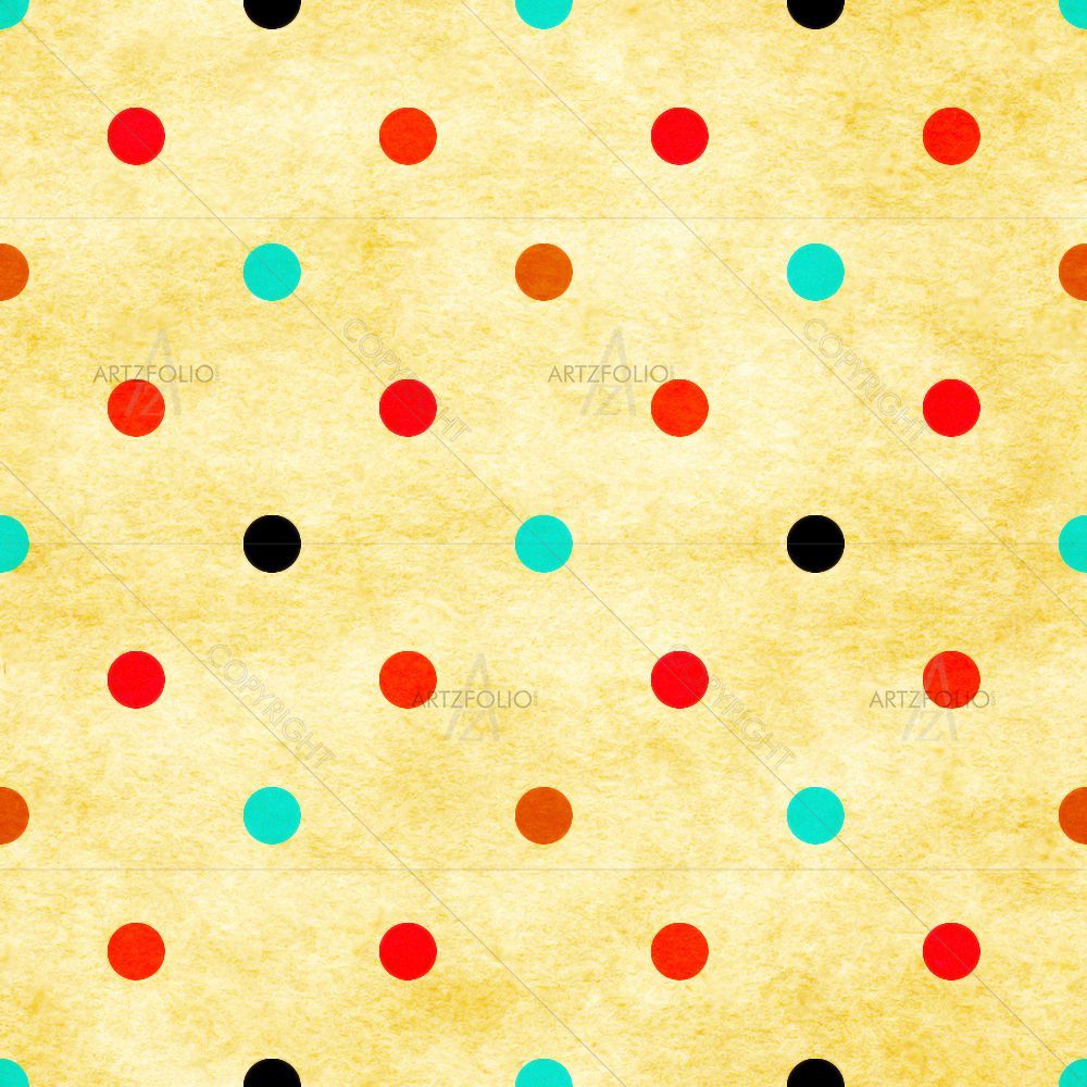 Polka Dots D3 — Abstract custom art by ArtzFolio