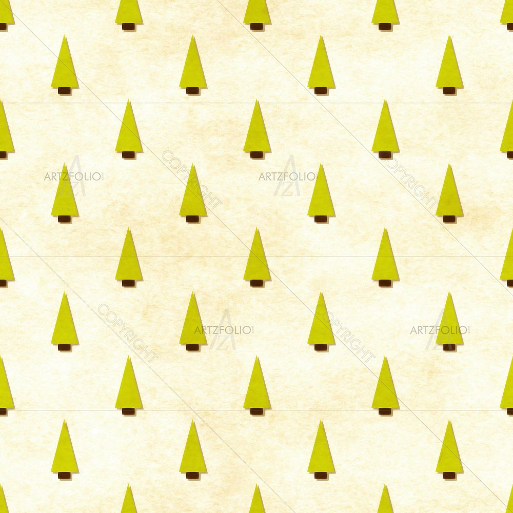 Christmas Tree Pattern D2 — custom-size art design 5015048