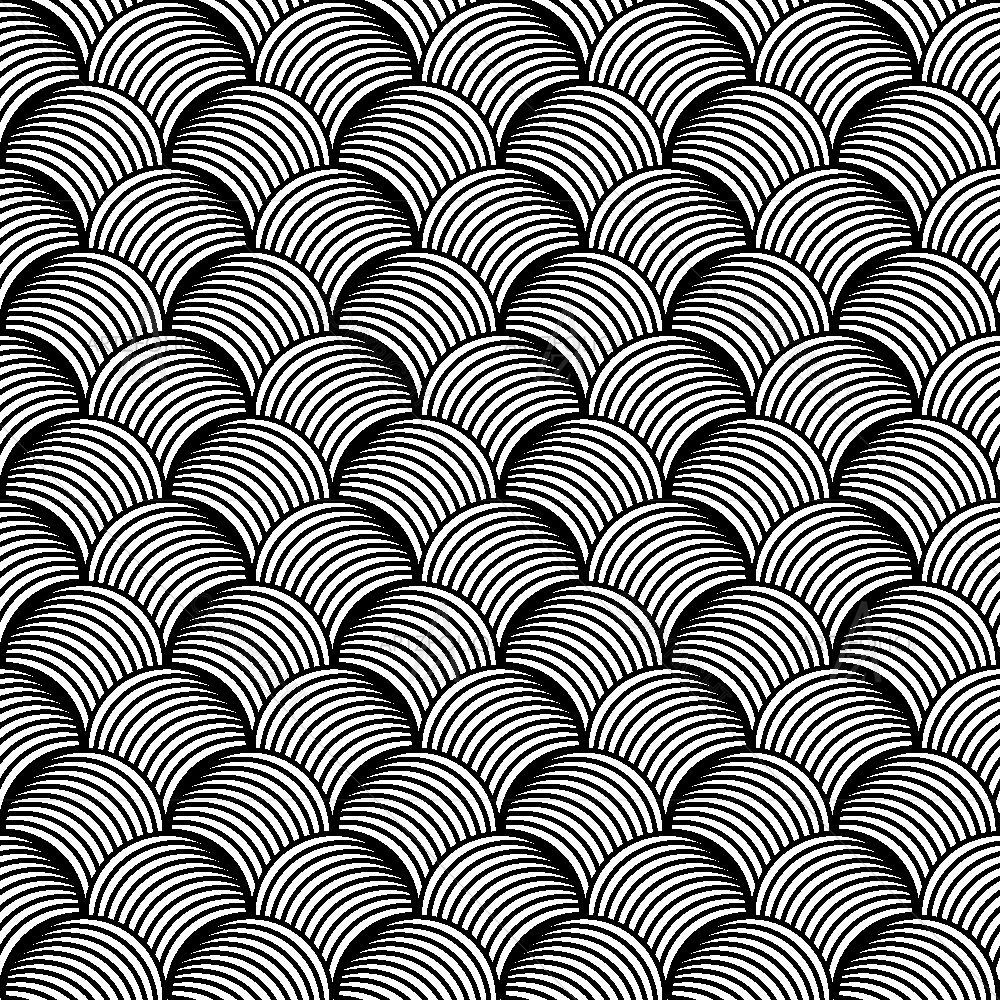 Monochrome Abstract D5 — custom-size art design 5015069