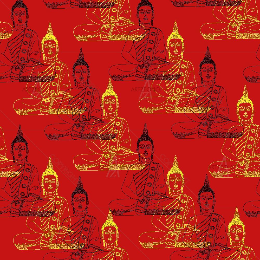 Relaxation and Recreation with Feng Shui Motives — custom-size art design 5015098