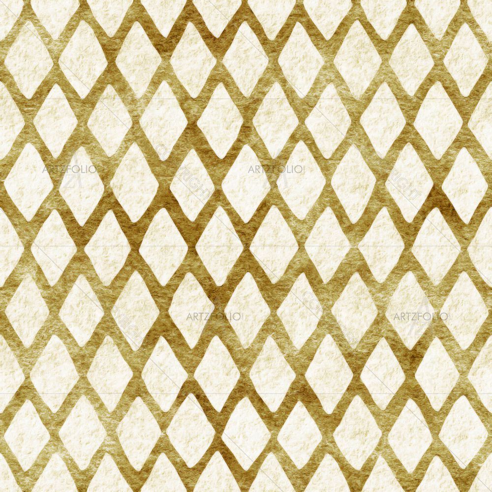 Golden Harlequin — Abstract custom art by ArtzFolio