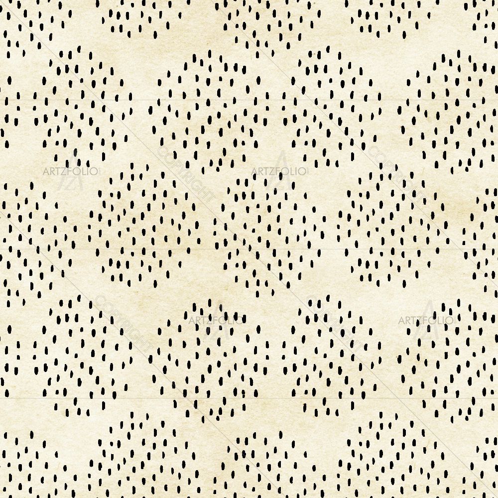 Hand Drawn Spots — custom-size art design 5015106