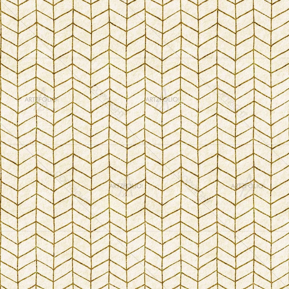 Golden Geometric Pattern D2 — custom-size art design 5015115