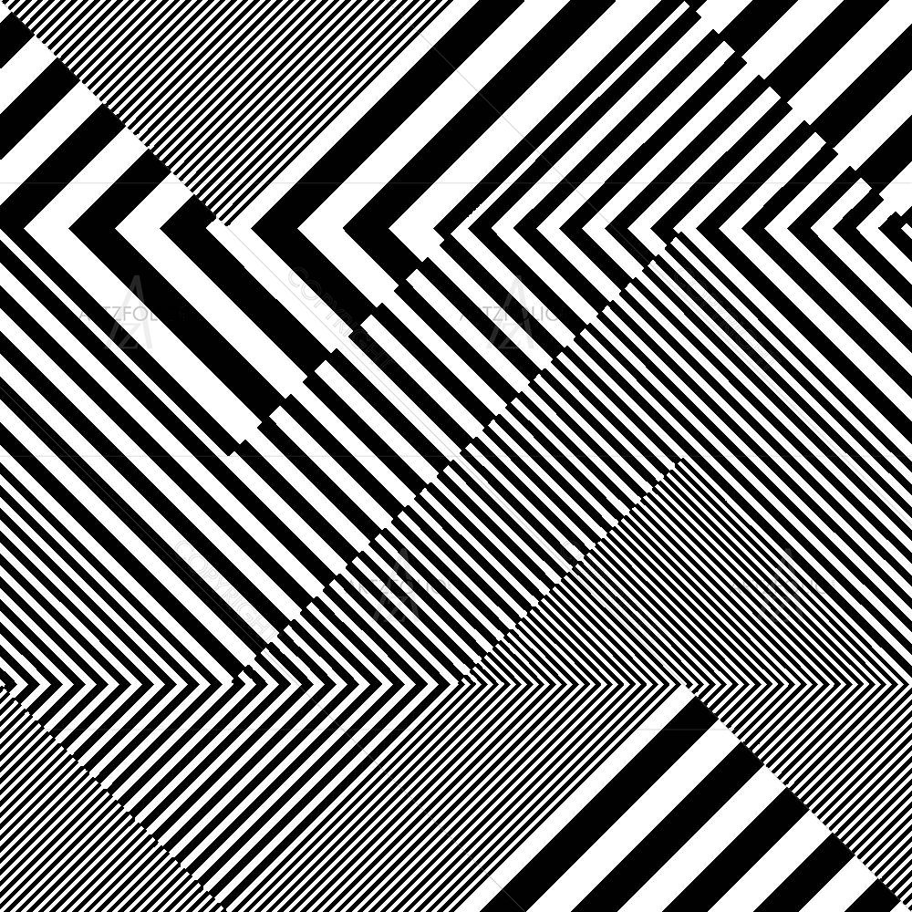 Abstract Geometric Stripes D2 — custom-size art design 5015117