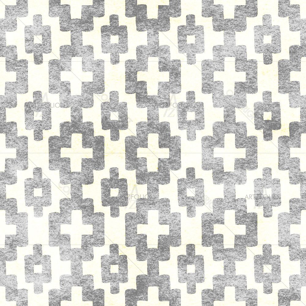 Tribal Ikat Pattern D1 — Devotional custom art by ArtzFolio
