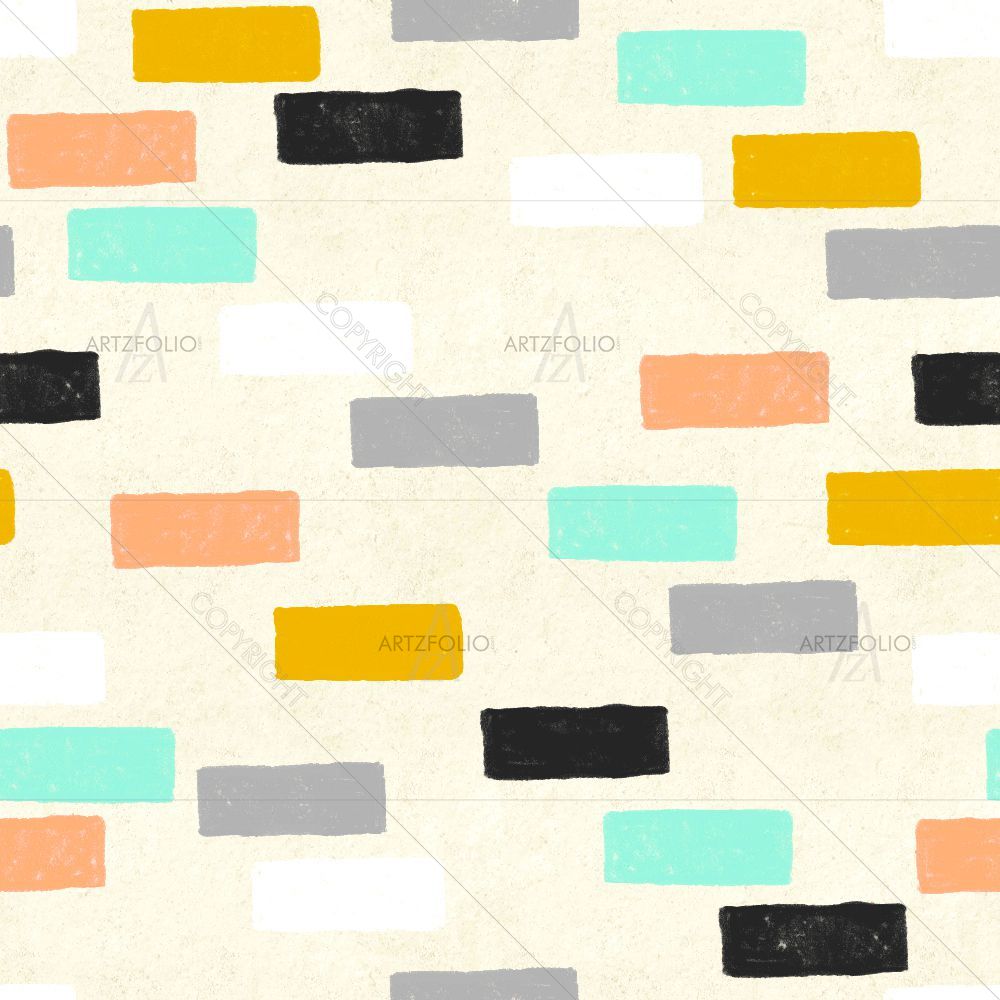Colorful Lines D1 — Abstract custom art by ArtzFolio